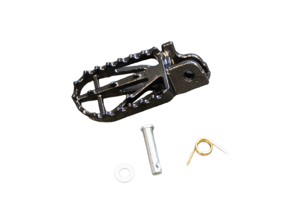 foot pegs (l/r) for each